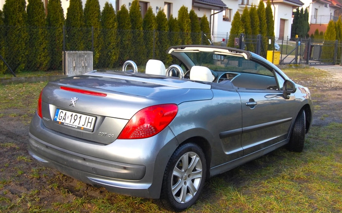 Peugeot 207 CC cena 15000 przebieg: 156300, rok produkcji 2007 z Reda małe 301